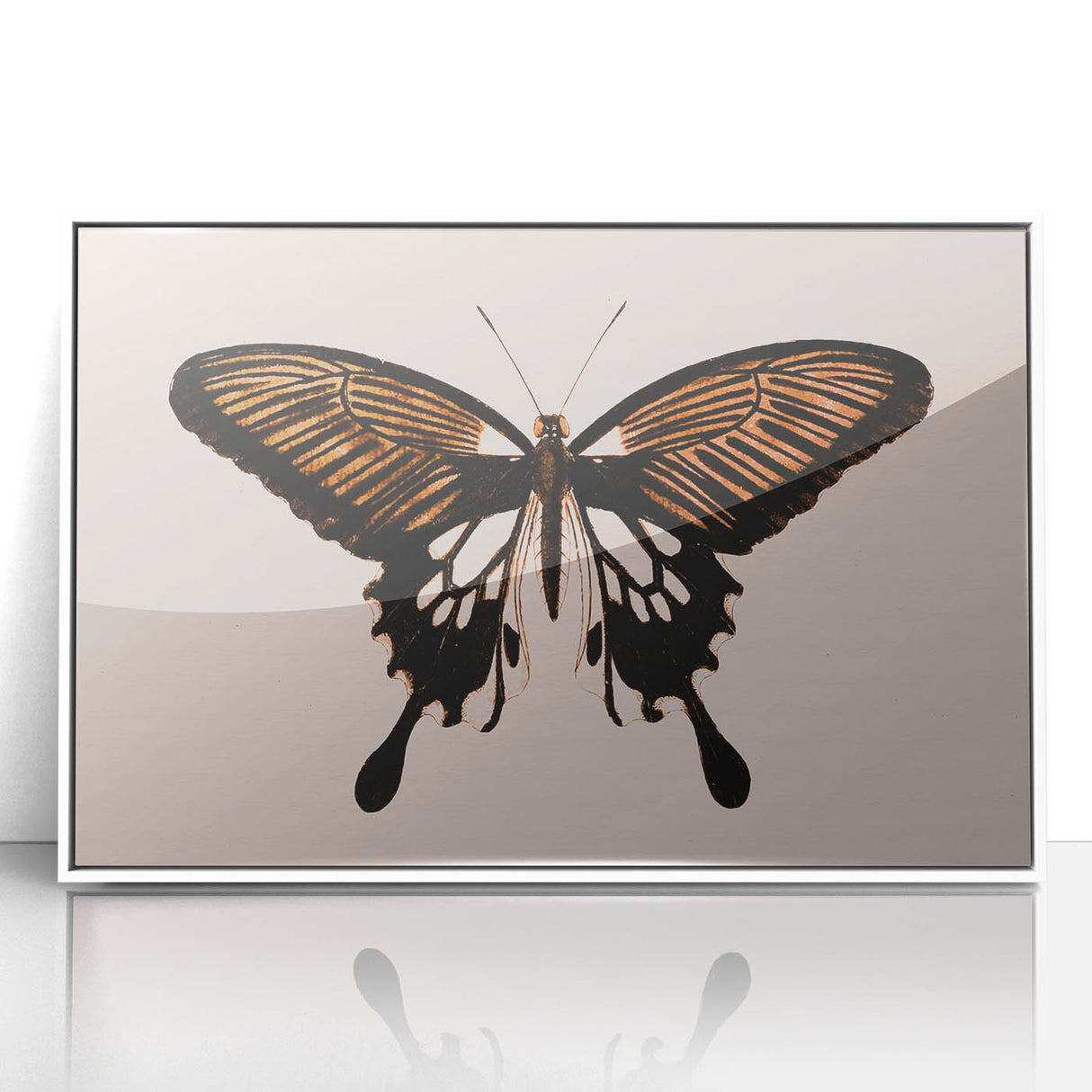 Urban Grunge Art | Grunge Butterfly Wall Art | Modern Grunge Canvas Print