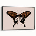 Urban Grunge Art | Grunge Butterfly Wall Art | Modern Grunge Canvas Print