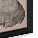 Grunge Skull Wall Art | Urban Grunge Aesthetic Art | Vintage Skull Print