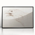 Grunge Wall Art: Abstract Eagle Sketch | Vintage Grunge Canvas Print