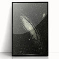 Grunge Wall Art | Abstract Cosmic Grunge Print | Vintage Grunge Art Piece