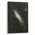 Grunge Wall Art | Abstract Cosmic Grunge Print | Vintage Grunge Art Piece