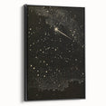 Grunge Wall Art | Vintage Cosmic Starburst Print | Abstract Grunge Art