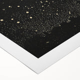Grunge Wall Art | Vintage Cosmic Starburst Print | Abstract Grunge Art
