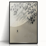 Grunge Wall Art - Spider Web and Berries Vintage Grunge Canvas Print