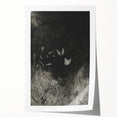 Grunge Aesthetic Art: Dark Butterfly Grunge Wall Art on Canvas