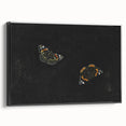 Urban Grunge Art - Butterfly Canvas Print for Modern Wall Decor
