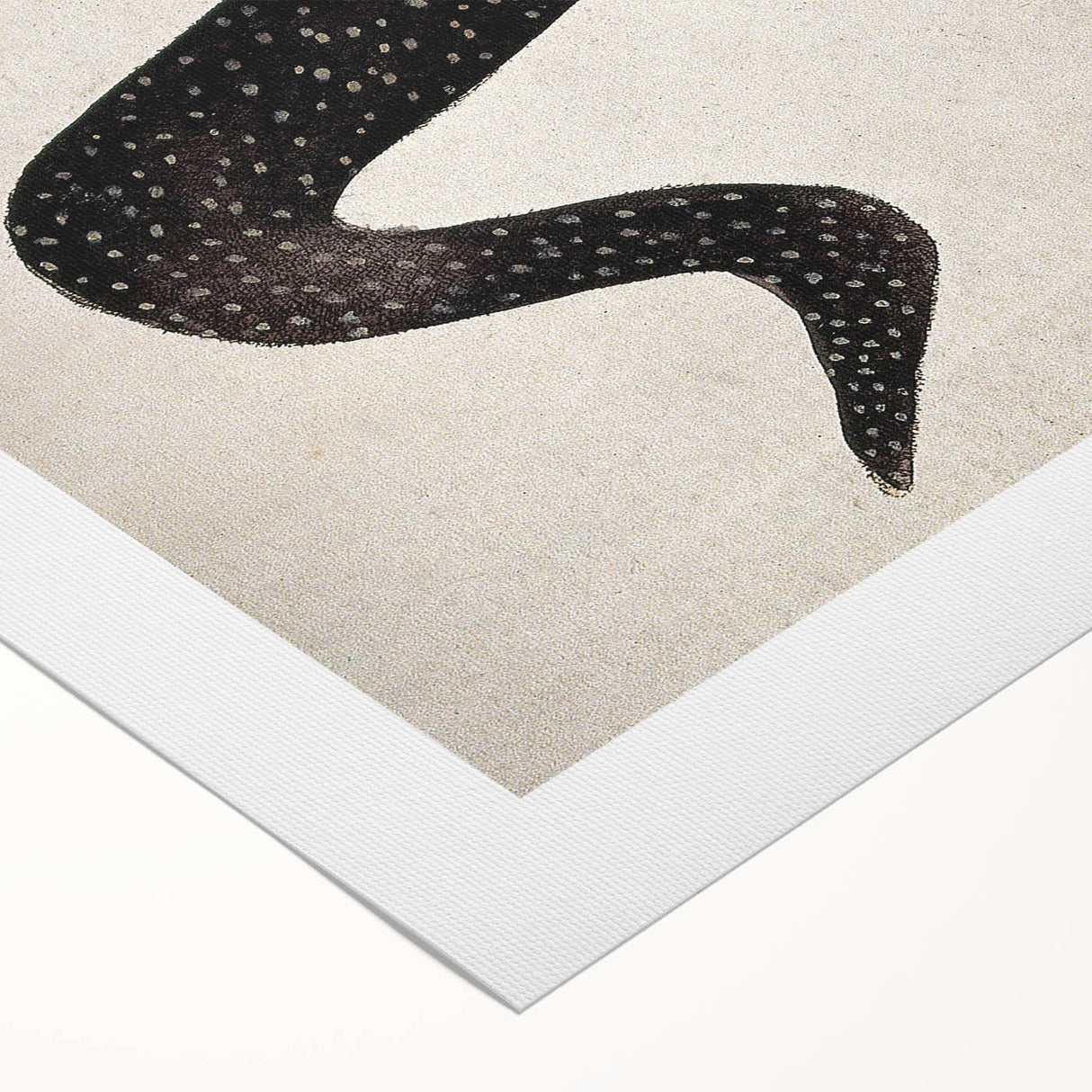 Abstract Grunge Art - Vintage Eel Design - Urban Grunge Canvas Print