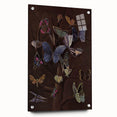Abstract Grunge Butterfly Canvas - Edgy and Distressed Wall Art Print