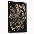 Abstract Grunge Butterfly Wall Art - Urban Grunge Aesthetic Canvas Print