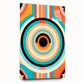 Vibrant Maximalist Wall Art – Bold Circular Design for Eclectic Decor