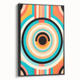 Vibrant Maximalist Wall Art – Bold Circular Design for Eclectic Decor