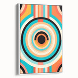Vibrant Maximalist Wall Art – Bold Circular Design for Eclectic Decor