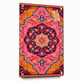 Maximalist Wall Art – Bold and Ornate Mandala with Floral Patterns