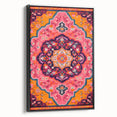 Maximalist Wall Art – Bold and Ornate Mandala with Floral Patterns