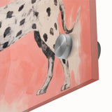 Maximalist Wall Art – Eclectic Decor with Bold Dog Silhouette