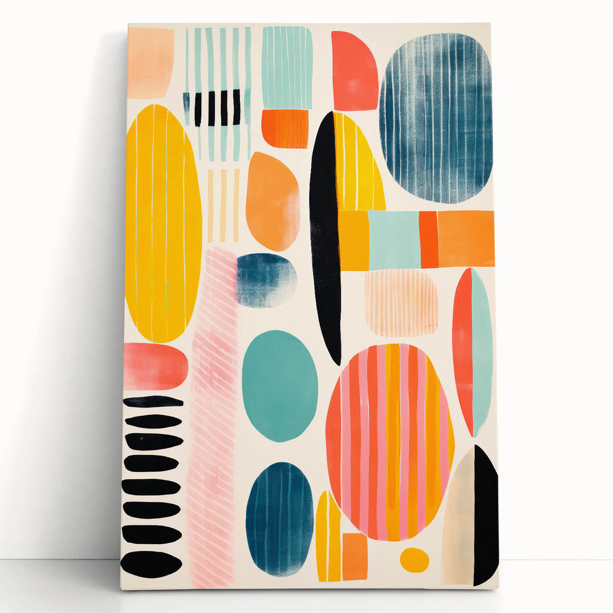 Maximalist Wall Art - Bold Eclectic Art Print for Vibrant Home Decor