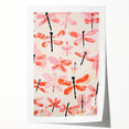 Maximalist Wall Art - Bold Dragonfly Print for Eclectic Home Decor