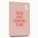 Maximalist Wall Art - Bold Self-Love Quote Print for Eclectic Decor
