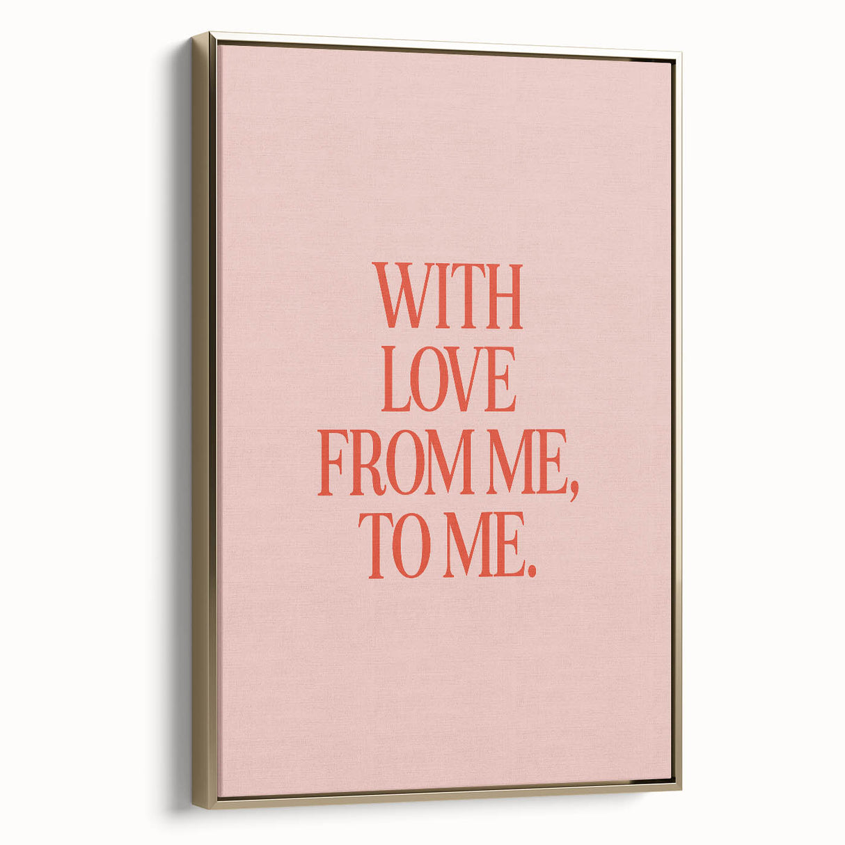 Maximalist Wall Art - Bold Self-Love Quote Print for Eclectic Decor
