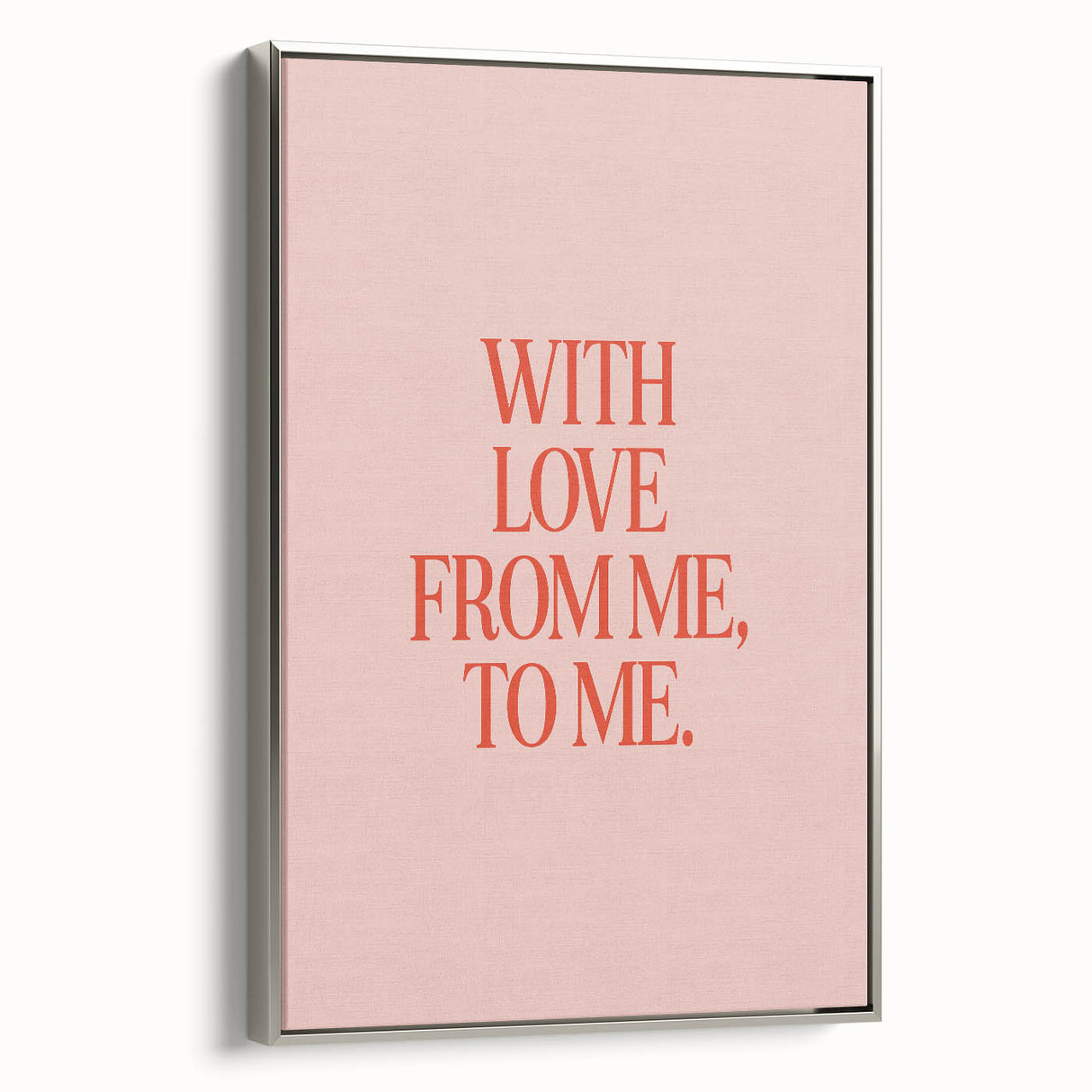 Maximalist Wall Art - Bold Self-Love Quote Print for Eclectic Decor