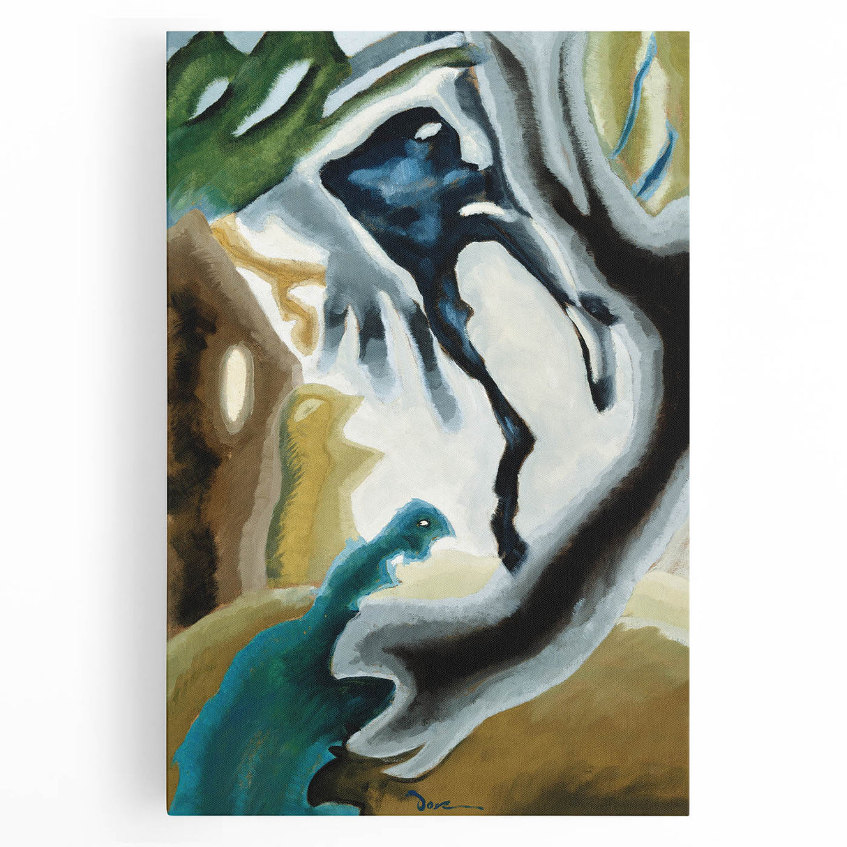 Maximalist Wall Art - Surreal Abstract Composition | Bold and Expressive Decor