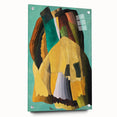 Maximalist Wall Art - Earthy Abstract Composition | Bold and Expressive Decor