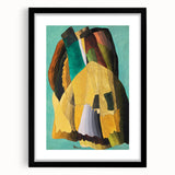 Maximalist Wall Art - Earthy Abstract Composition | Bold and Expressive Decor