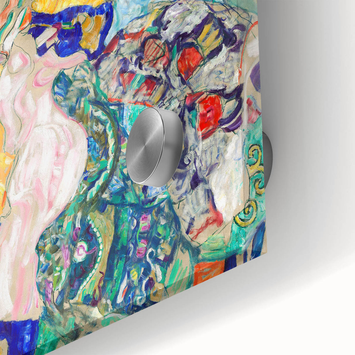 Maximalist Wall Art - Vibrant Abstract Composition | Bold and Expressive Decor