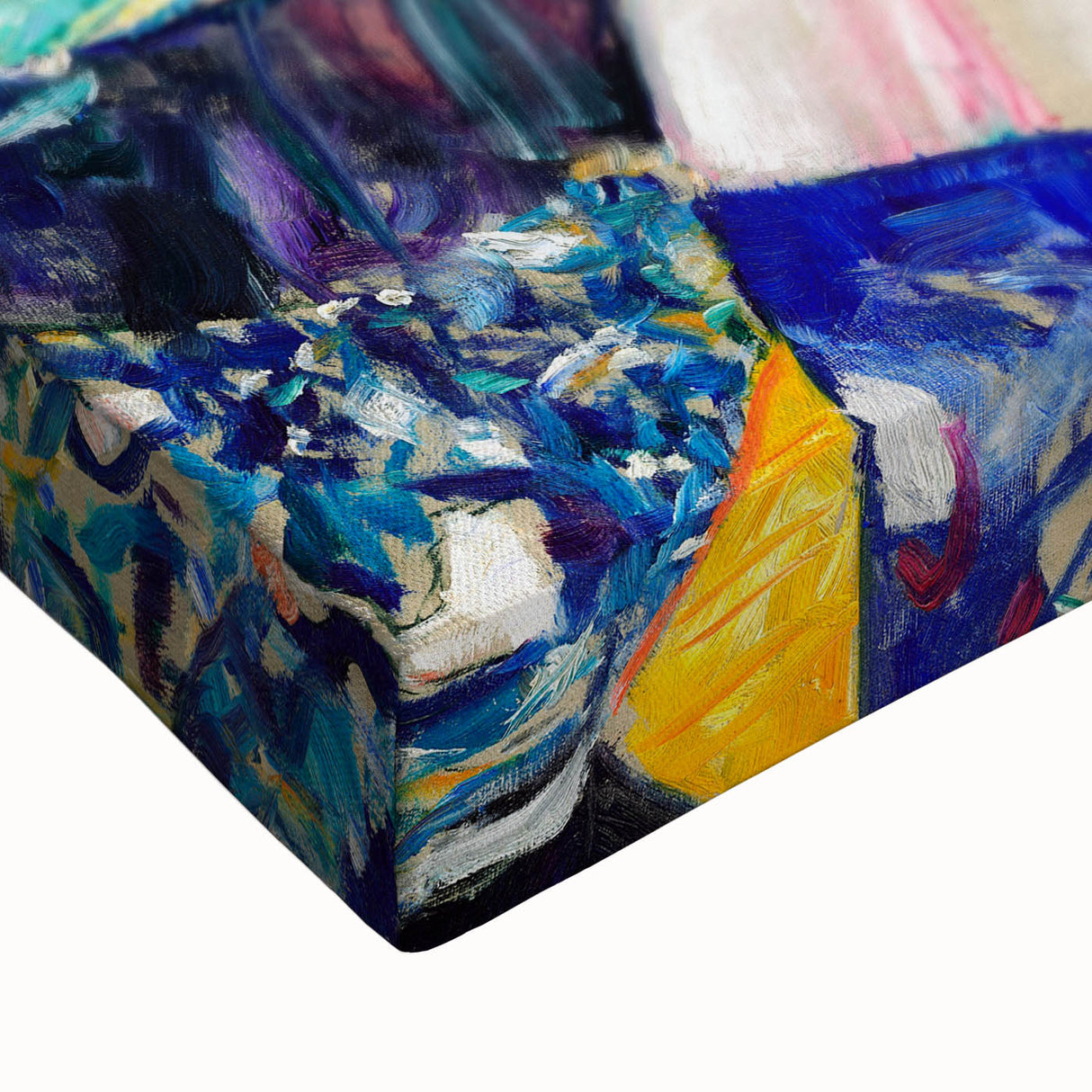 Maximalist Wall Art - Vibrant Abstract Composition | Bold and Expressive Decor