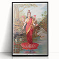 Maximalist Wall Art – Vibrant Maximalism Featuring Goddess Lakshmi