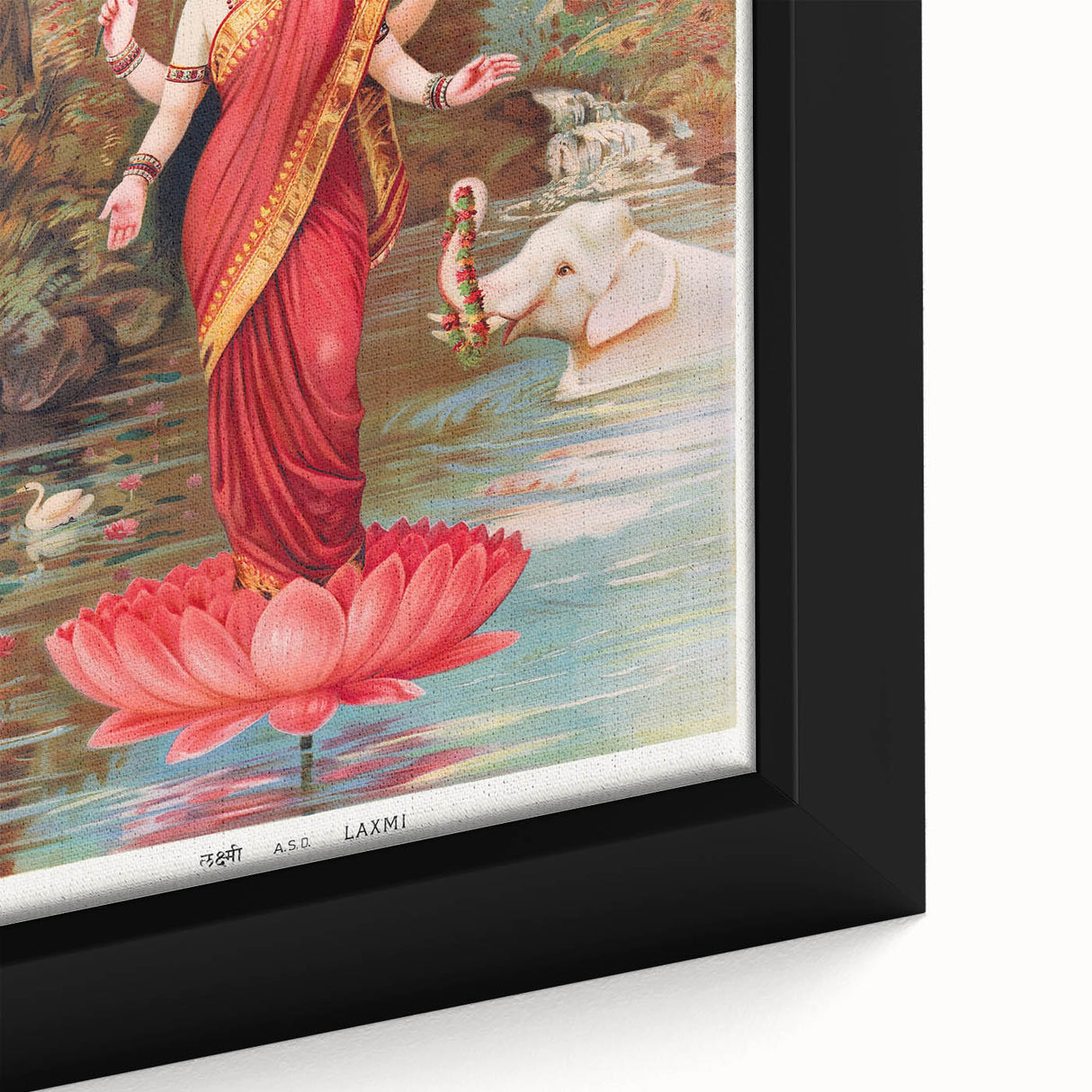 Maximalist Wall Art – Vibrant Maximalism Featuring Goddess Lakshmi