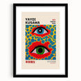 Maximalist Wall Art - Vibrant Eye Design by Yayoi Kusama | Bold Decor