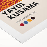 Maximalist Wall Art - Infinity Nets Design by Yayoi Kusama | Bold Decor