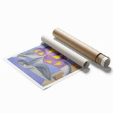 Maximalist Wall Art – Eclectic Bold Decor Featuring Abstract Figures