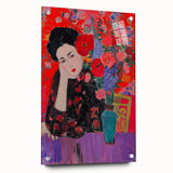 Maximalist Wall Art – Bold Home Decor with Vibrant Floral Expression