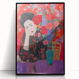 Maximalist Wall Art – Bold Home Decor with Vibrant Floral Expression