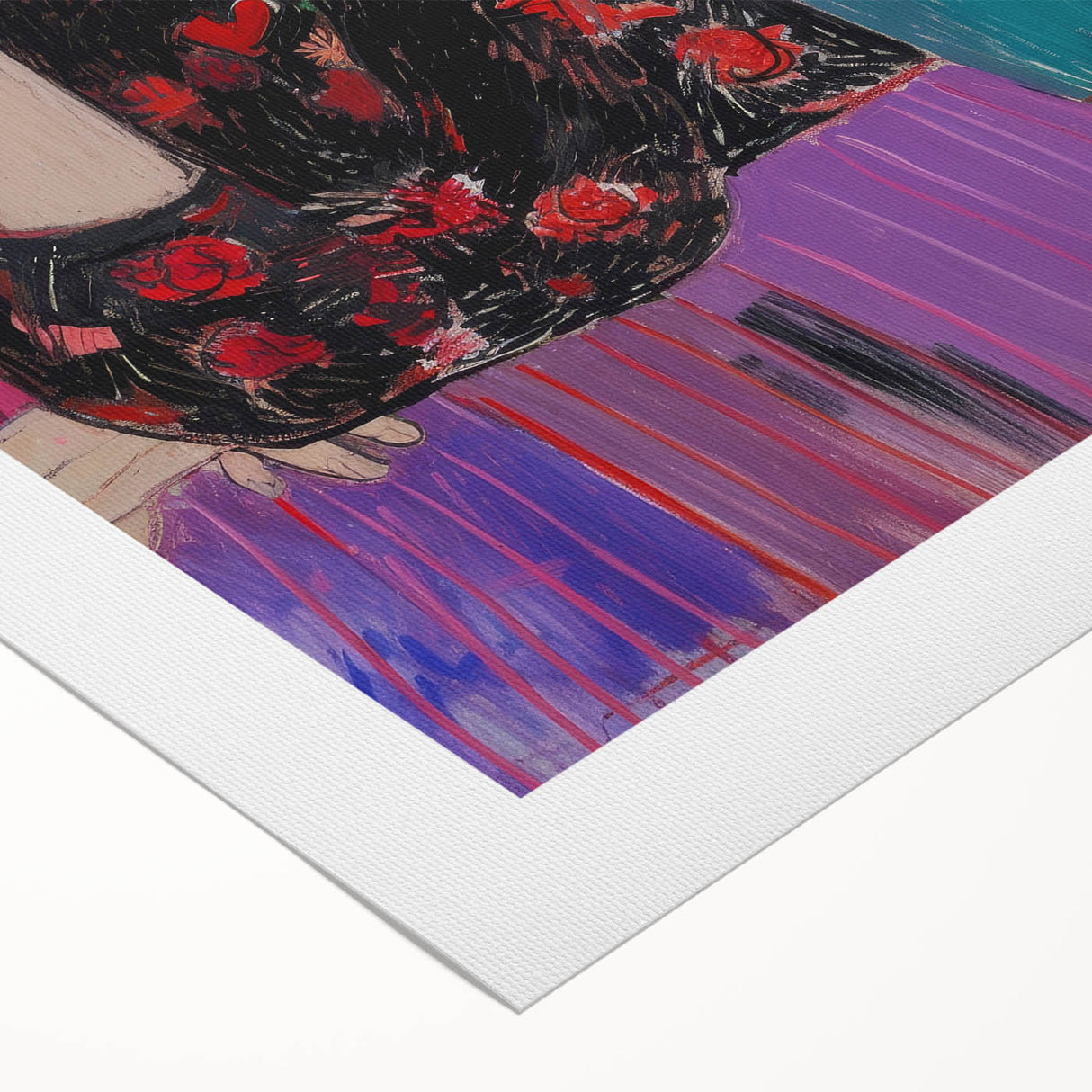 Maximalist Wall Art – Bold Home Decor with Vibrant Floral Expression