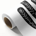Mid Century Modern Art - Minimalist Geometric Wall Decor - Black & White