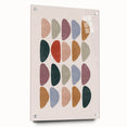 Mid Century Modern Art - Retro Abstract Geometric Wall Decor - Minimalist Style