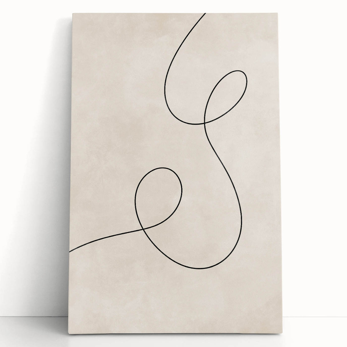 Mid Century Modern Minimalist Line Art - Retro Abstract Wall Decor