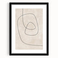 Mid Century Modern Abstract Line Art - Minimalist Geometric Wall Decor