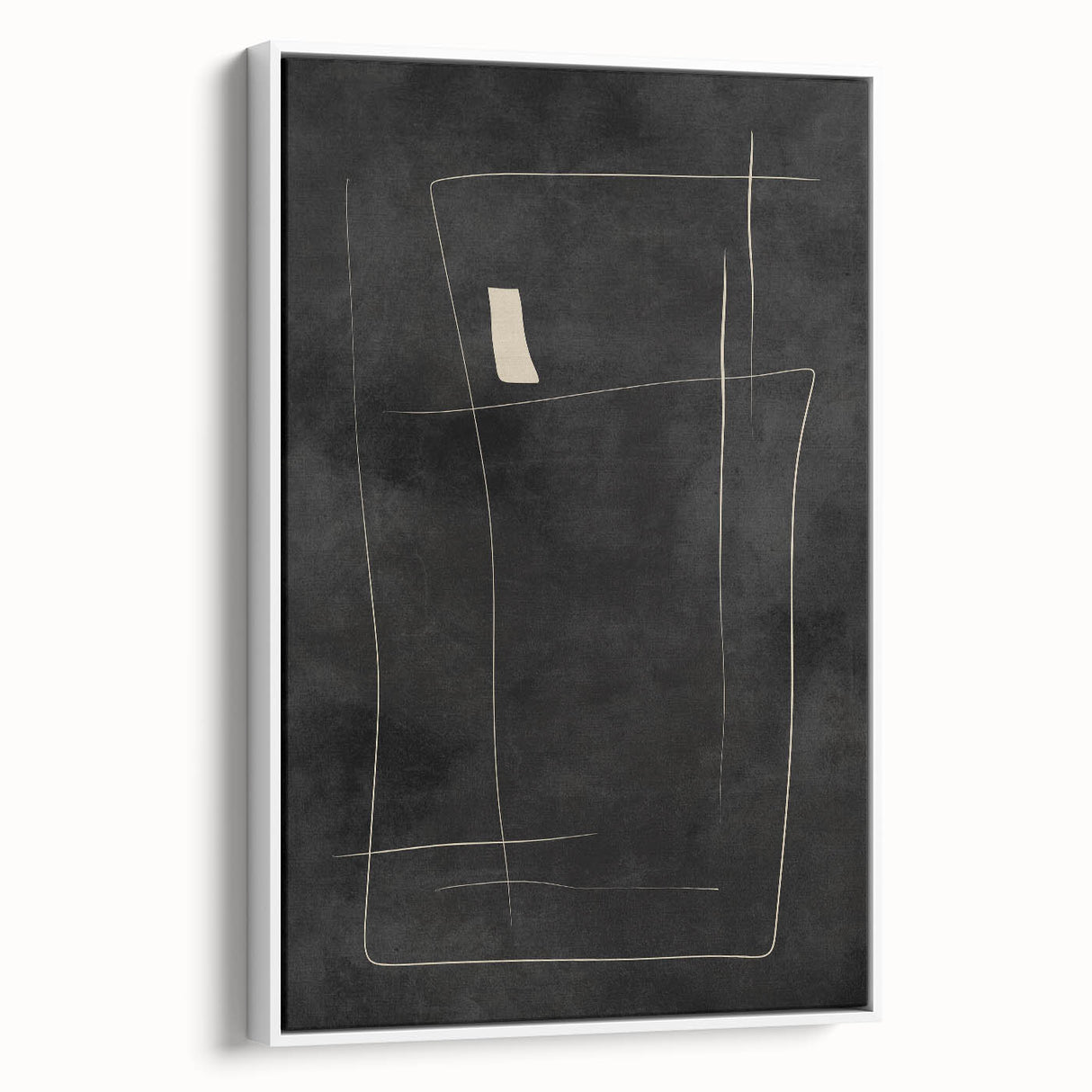 Mid Century Modern Minimalist Line Art - Geometric Abstract Wall Decor