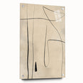Mid Century Modern Abstract Line Art - Minimalist Geometric Wall Decor