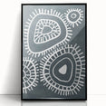 Mid Century Modern Art | Abstract Geometric Wall Decor | Retro Print
