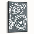 Mid Century Modern Art | Abstract Geometric Wall Decor | Retro Print