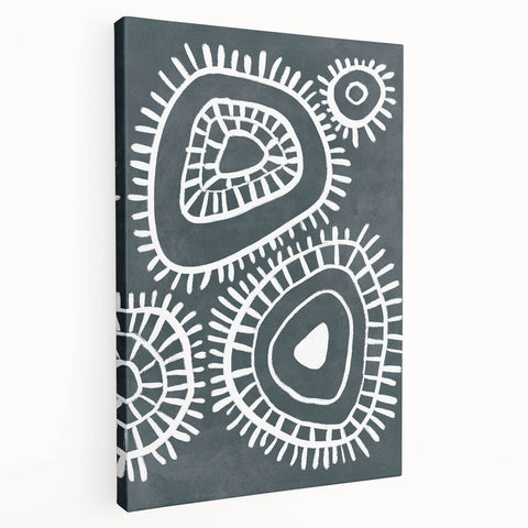 Mid Century Modern Art | Abstract Geometric Wall Decor | Retro Print