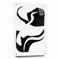Mid Century Modern Art – Minimalist Retro Abstract Bird Wall Decor