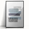 Mid Century Modern Art - Minimalist Retro Geometric Wall Decor - Abstract