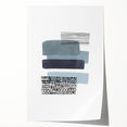 Mid Century Modern Art - Minimalist Retro Geometric Wall Decor - Abstract